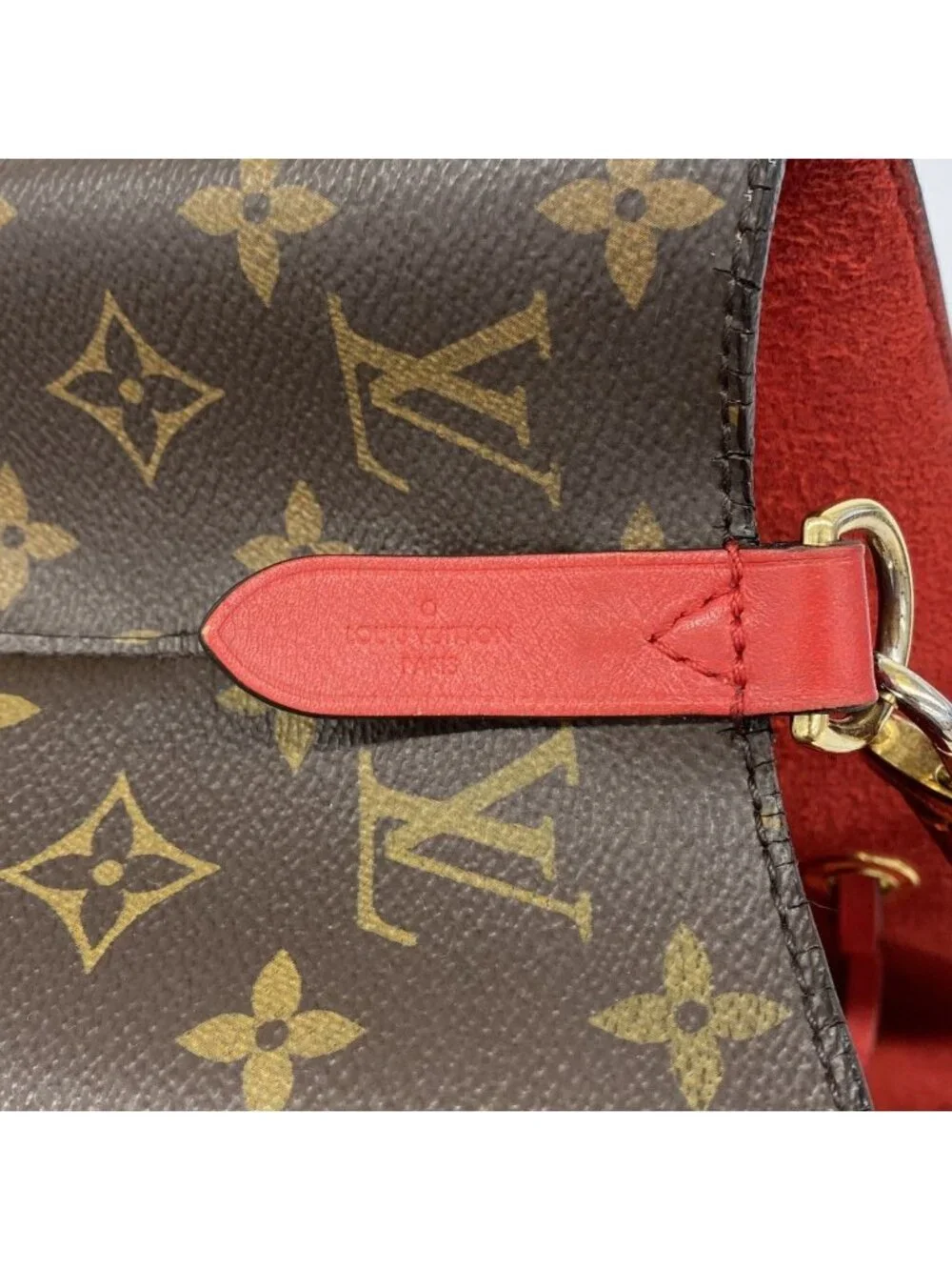 Louis Vuitton Shoulder Bag Monogram Neo Noe Coquelicot